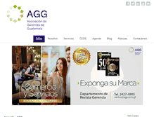 Tablet Screenshot of agg.org.gt